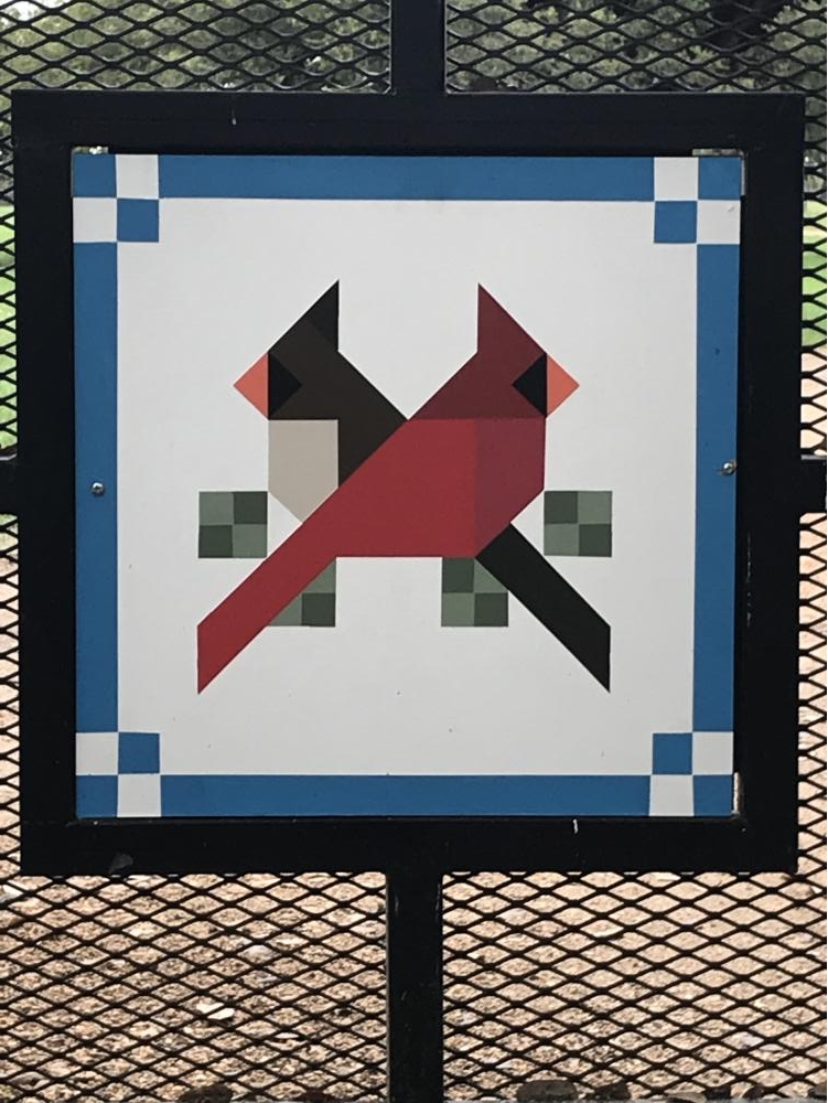 Winchester Texas Quilt Block Trail Falling Leaves